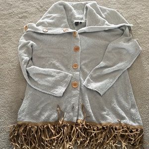 Fringe cardigan